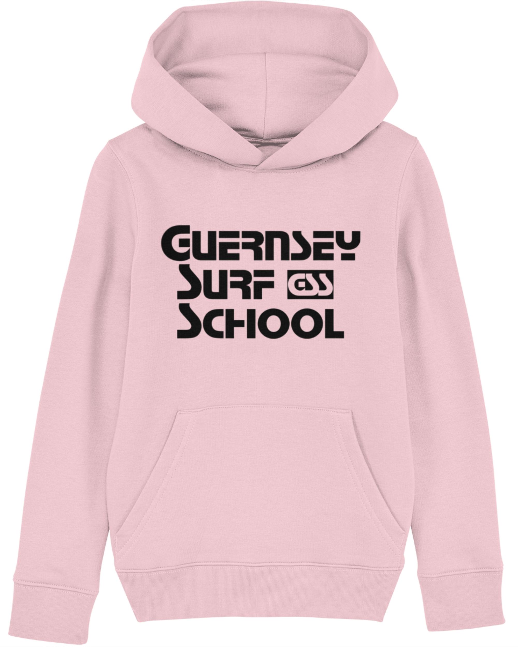Kids Premium Hooded Sweater GSS Block - Cotton Pink - - Kids Hoodie