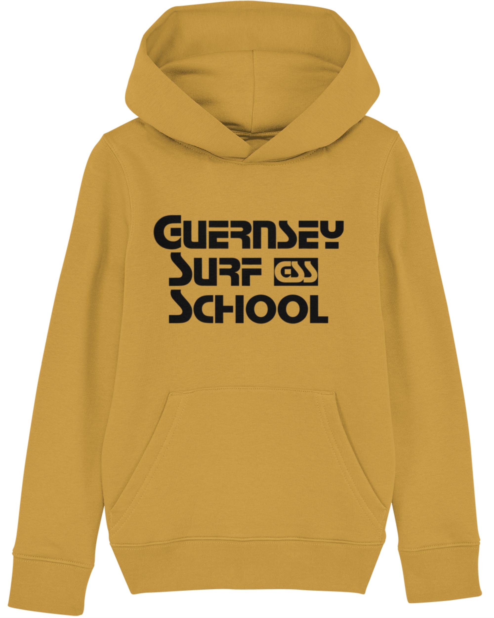 Kids Premium Hooded Sweater GSS Block - Ochre - - Kids Hoodie