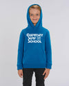 Kids Premium Hooded Sweater GSS Block - Royal Blue - - Kids Hoodie