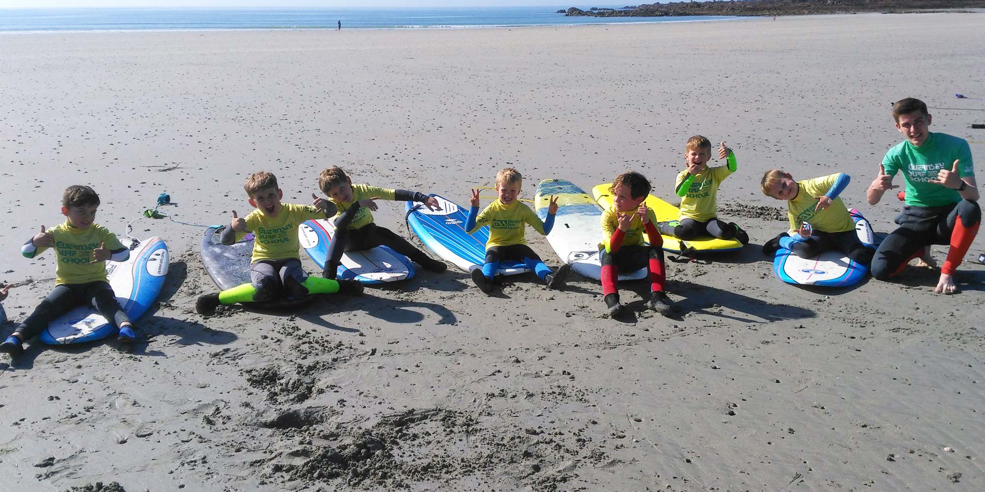 September and October sessions with the Guernsey Surf School