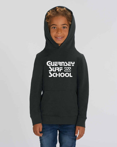 Kids Premium Hooded Sweater GSS Block - Black - - Kids Hoodie