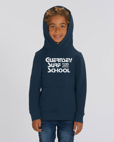 Kids Premium Hooded Sweater GSS Block - French Navy - - Kids Hoodie