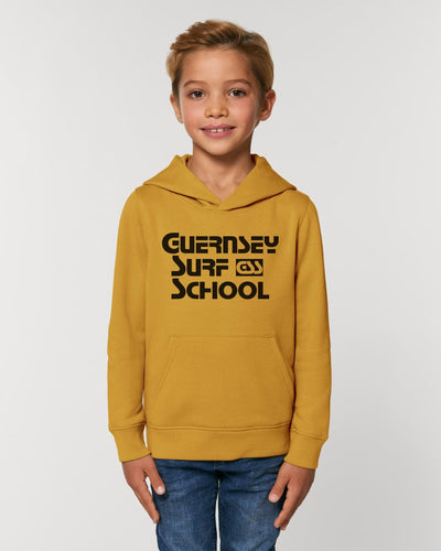 Kids Premium Hooded Sweater GSS Block - Ochre - - Kids Hoodie