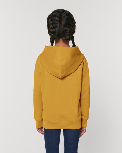 Kids Premium Hooded Sweater GSS Block - Ochre - - Kids Hoodie