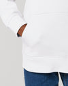 Kids Premium Hooded Sweater GSS Block - White - - Kids Hoodie